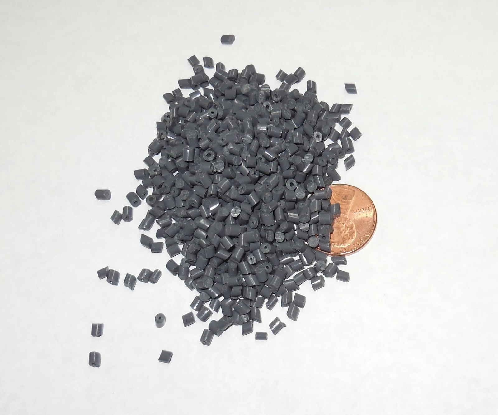 PP Plastic Pellets Polypropylene Resin Material Injection Molding Drk Gray 10 Lb