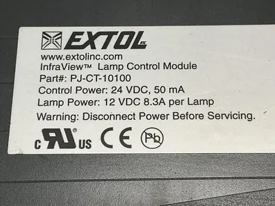 USED EXTOL PJ-CT-10100