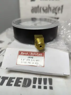 New | in-Stock MARSH J8048 Universal Pressure Meters Ohio US | Surplus Asset Holdings #1234840