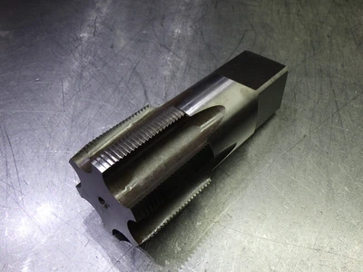 Hertel 2.125"-12 UNS 6 Flute HSS Straight Flute Plug Tap 87066 (LOC334)