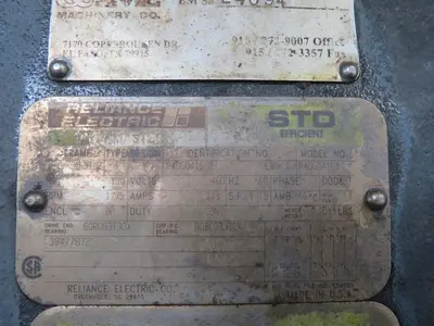 Used RELIANCE ELECTRIC P40G0416D 405TDZ 100 A.C. Motors Texas US | Aucto #1307113