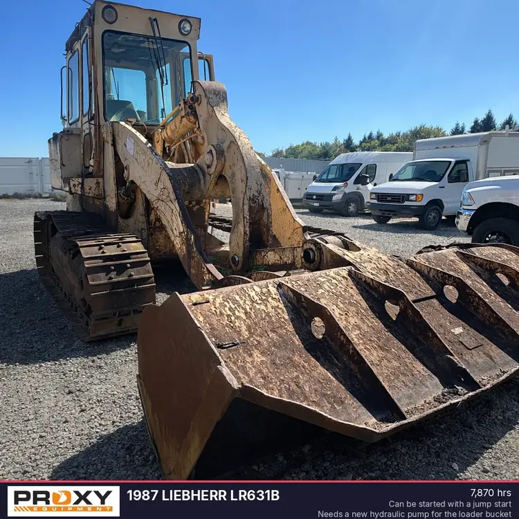 Used 1987 LIEBHERR LR631B Compact Track Loaders Ohio US | Proxy Equipment #1378472