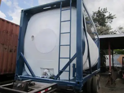 Used A PLUS INTERFLOW 5000 GALLON ISO TANK Tanker Trailers Florida US | USA Transequipment #1542626