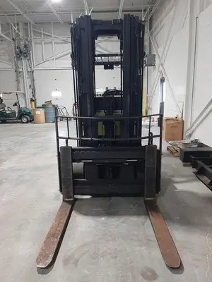 USED 2020 CLARK CGC70 – 15500 LB. CUSHION TIRE FORKLIFT