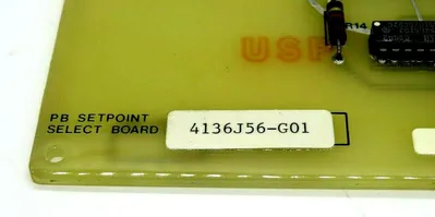 NEW GENERAL ELECTRIC 4136J56-G01 PB SETPOINT SELECT BOARD 4136J56G01