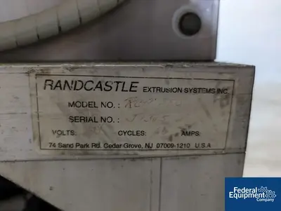 USED Randcastle 10" Three Roll Sheet Stack