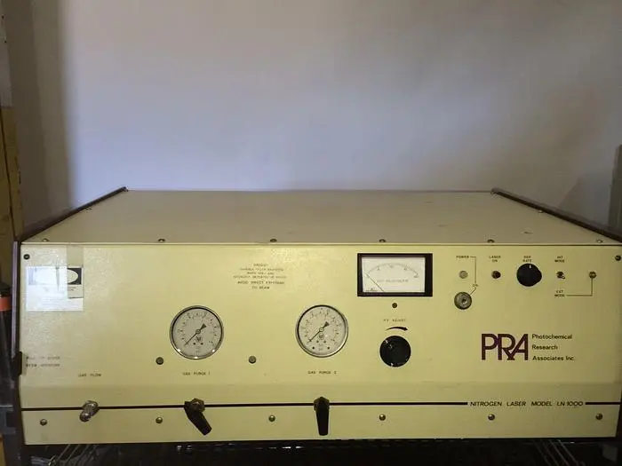 PRA(Photochemical Research Associates) Nitrogen Laser Model LN1000