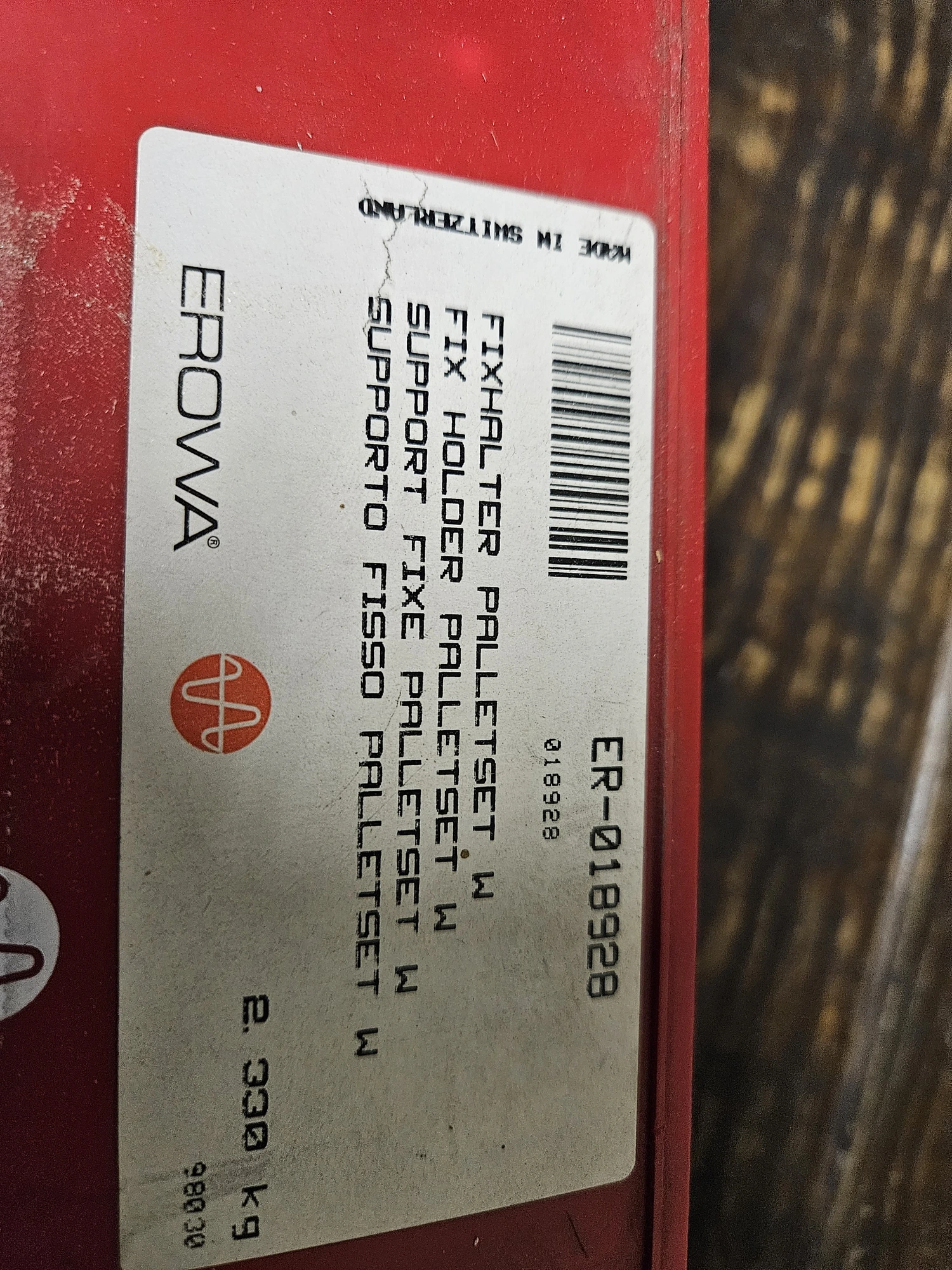 USED EROWA ER-030678