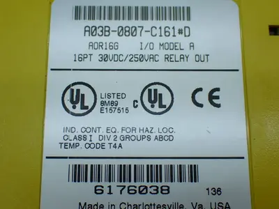 USED FANUC A03B0807C161