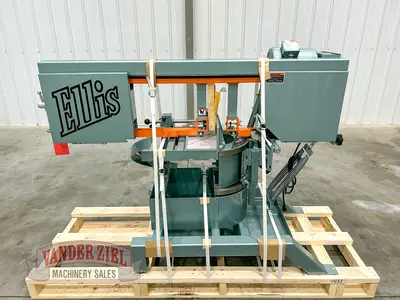 New | in-Stock ELLIS 1800 Horizontal Band Saws Michigan US | Vander Ziel Machinery Sales #480065