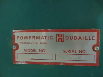 Powermatic Heavy Duty Shaper Model 26