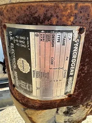 Screen, Rotary, 18" X 30", Stainless Steel, 1/3 HP, #5880244