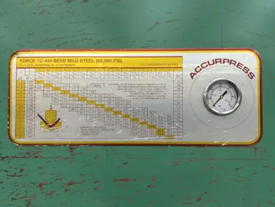 1987 ACCURPRESS 713010 Brakes, Press | Active Machinery Sales, Inc. (8)