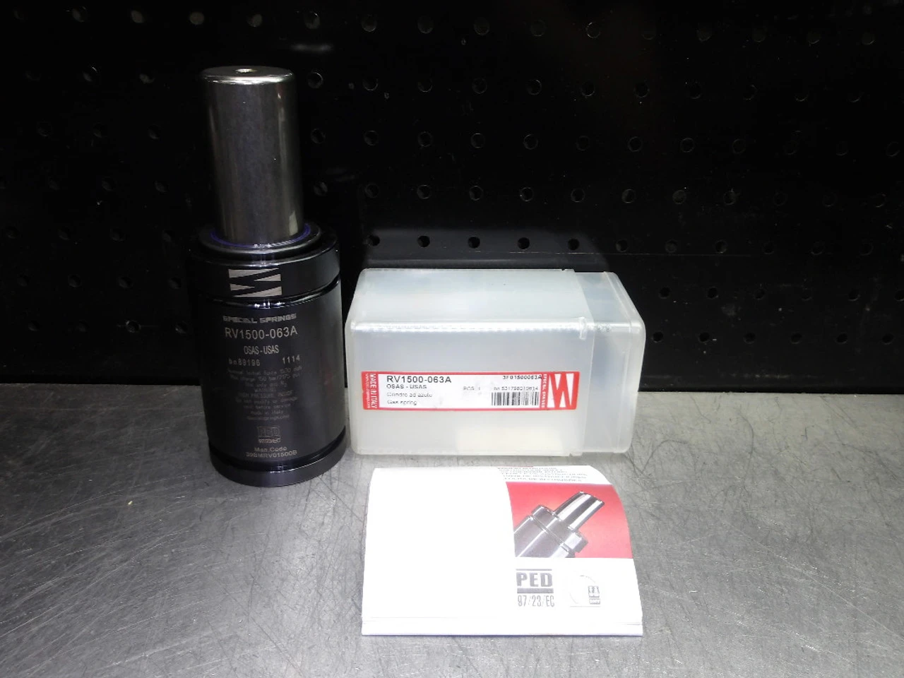 Special Springs RV1500 10-125 HR Cylinder 63mm Body RV1500-063A (LOC2643C)