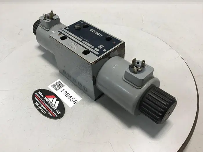 Used BOSCH 081WV10P1V1001WS024/00D51 Valves/Fittings Michigan US | Ideal Machinery #603635