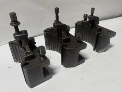 Lot of 4 Original Multifix Type C Lathe Tool Holders Switzerland Germany Made