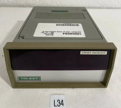 Used ONO SOKKI TM-227 Meters - Misc | J&J Industrial Supply #546325