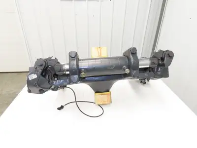 Linde AL20-03/3708 Forklift Rear Axle Dual Hydraulic Steering Assembly Off E20C