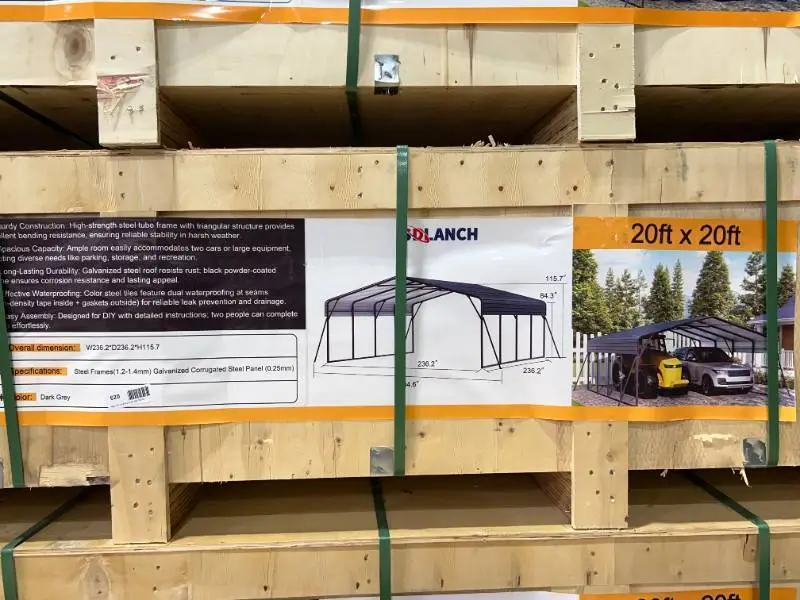 SDLANCH High End Carport 20 x 20 (SDLC2020)
