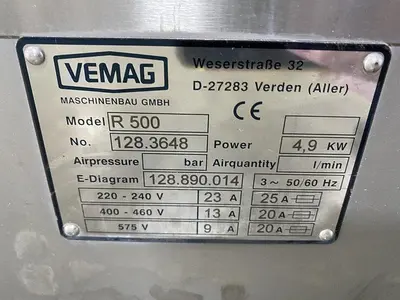 USED VEMAG R500