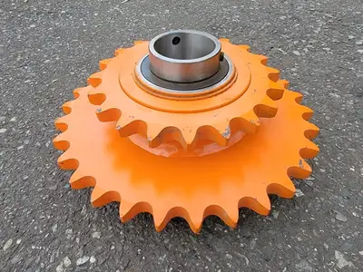 Idler Roller Chain Sprocket HDS100C30100C20207I, Double Single, Size 100,