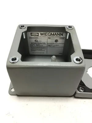 Wiegmann PB1 Push Button Enclosure Type 12,13