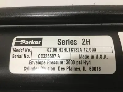 USED PARKER 02.00 H2HLTS182A 12.000