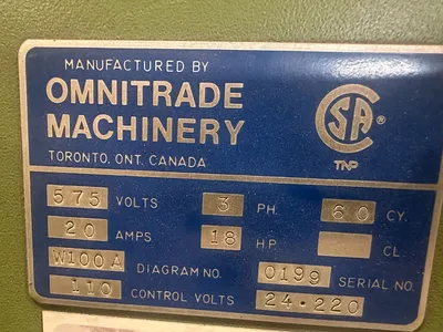 1998 TOS VARNSDORF W100A Boring Mills, BORING MILL, HORZ, TABLE TYPE | Brampton (13)