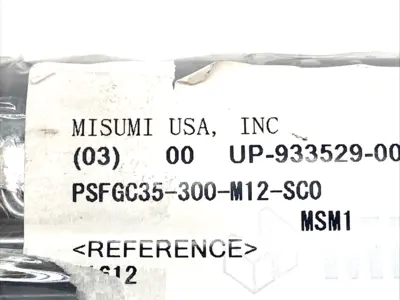New | in-Stock Misumi Linear Shaft 35mm Diameter 300mm Length LOT OF 2 Shafts Michigan US | Maverick Industrial Sales #1483121