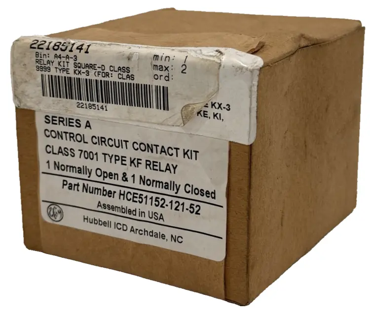 New | in-Stock HUBBELL HCE51152-121-52 Relays & Switches Michigan US | SB Industrial Supply #807816