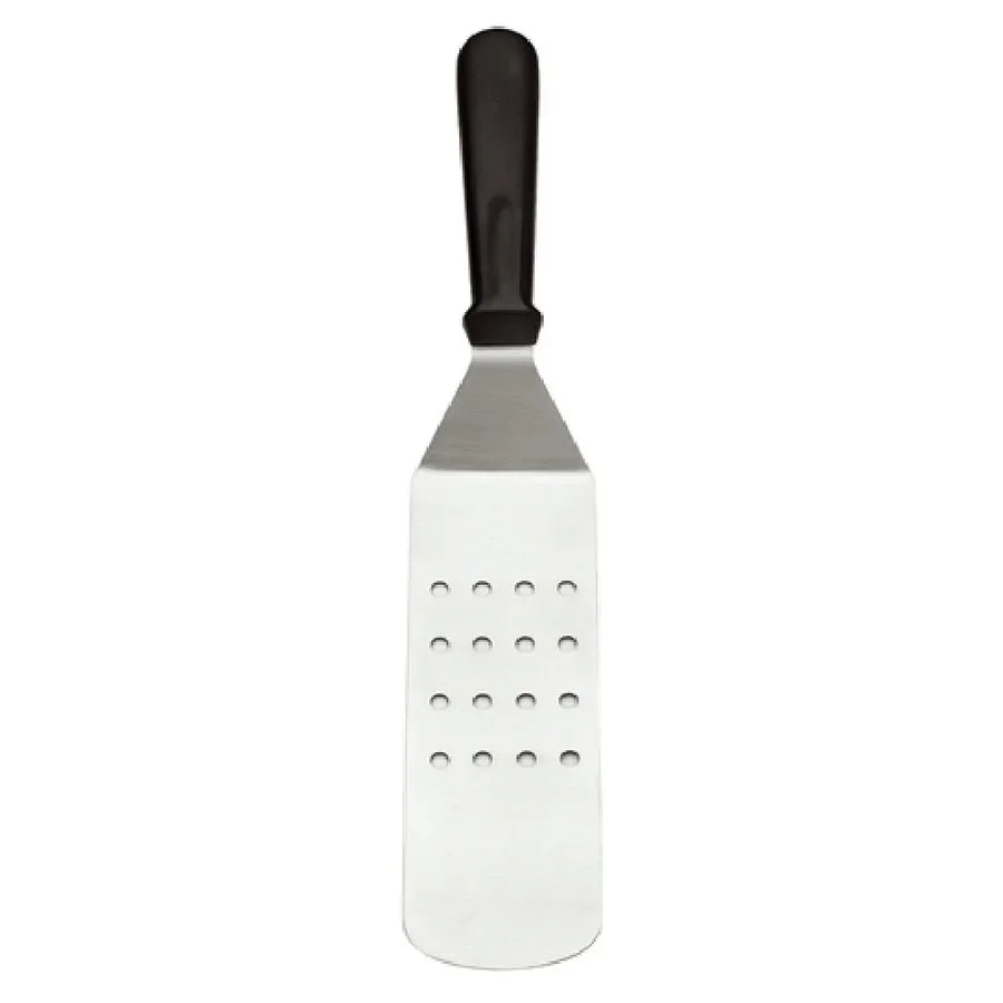 New | in-Stock Browne New Browne 8x3" Perforated Turner w/ Black Handle (5744319) Turners Illinois US | Falcon Restaurant Supply #1375048