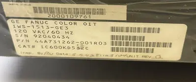 New | in-Stock GE FANUC IC600KD512C Automation Control (HMI) | Surplus Asset Holdings #1227090