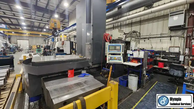 1999 OLYMPIA HT120x100 Horizontal Table Type Boring Mills | Olympia Technical Services