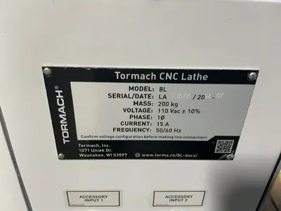 Used 2024 TORMACH 8L CNC Lathes Ohio US | HGR 24 #1291897