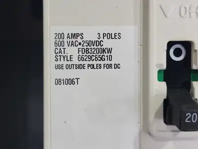 USED CUTLER-HAMMER FDPBS 364J