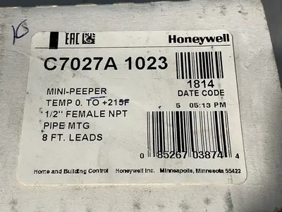 Used HONEYWELL C7027A 1023 Sensors Ohio US | HGR 24 #1549995