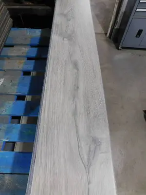 8" x 48" Click Plank Gray Laminate Water Proof Flooring (78 sq.ft)