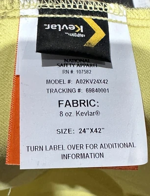 NATL. SAFETY APPAREL A02KV24X42 KEVLAR APRONS