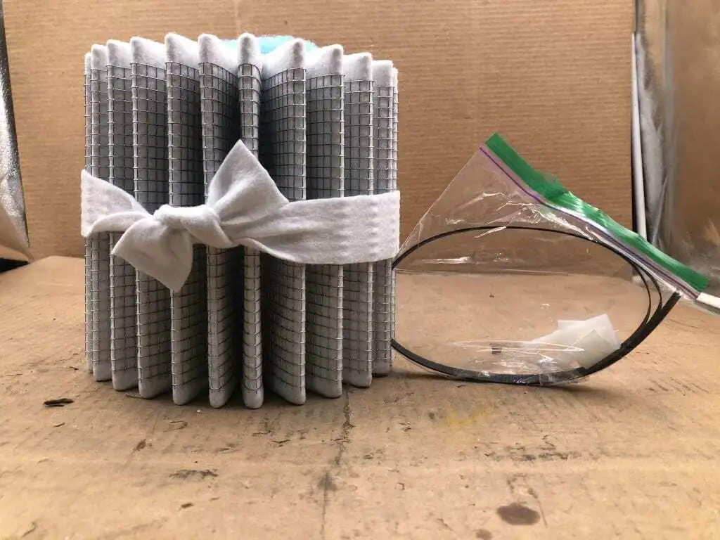 Ingersoll Rand Pleated Radial Fin Air Filter 7-7/8″ X 8.5″