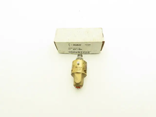 Deublin 55-637-094 Rotary Union 3/8"x3/8" NPT Forged Brass