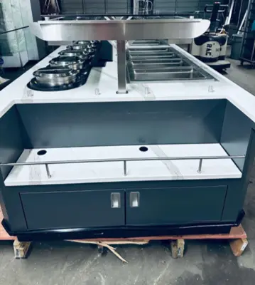 1-0019 Hill Phoenix Hot Bar-New