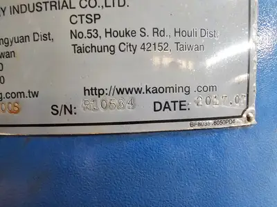 Used 2017 KAO MING KMR-1100S Radial Drills British Columbia CA | Lenmark #408841
