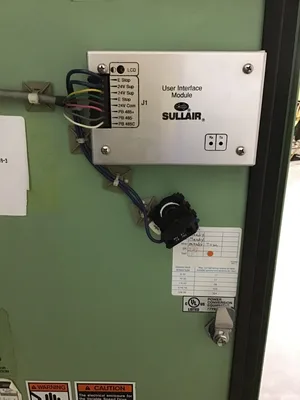 Sullair 3709VA Industrial Rotary Screw Air Compressor 125/135 PSIG