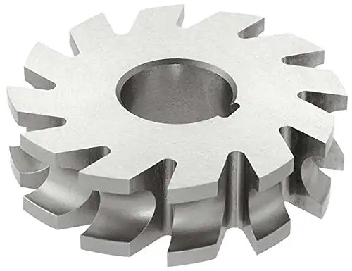 KEO 4-1/4" x 1-9/16" x 1-1/4" HSS Concave Milling Cutter 1/2" Concave Radius