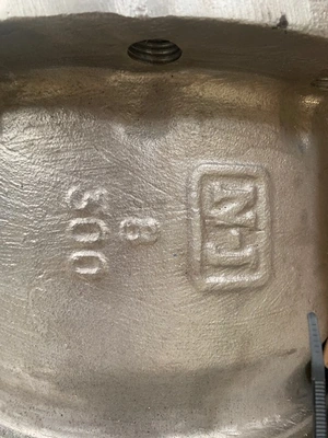 8"-300# Neles Jamesbury Digester Blow Valve , Unused