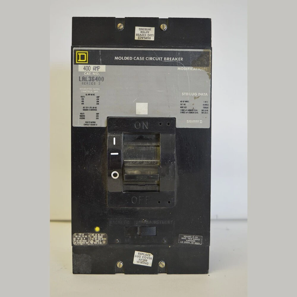 Square D 3 Pole 400 Amp Breaker