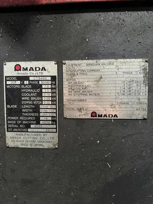 USED 2008 AMADA CTB400
