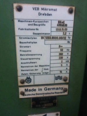 MIKROMAT Jig Borer