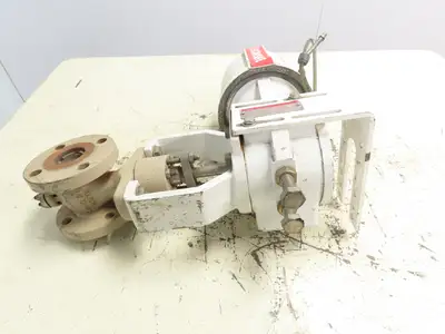 Flowserve Valtec Maxflo 3  1-1/2" Actuated Control Valve Assembly
