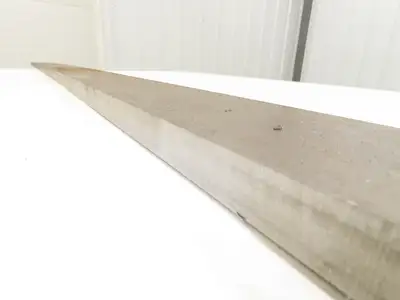D2 Tool Steel Rectangle Bar 3/4"x 3-1/2" x 114" Oversize 95Lbs